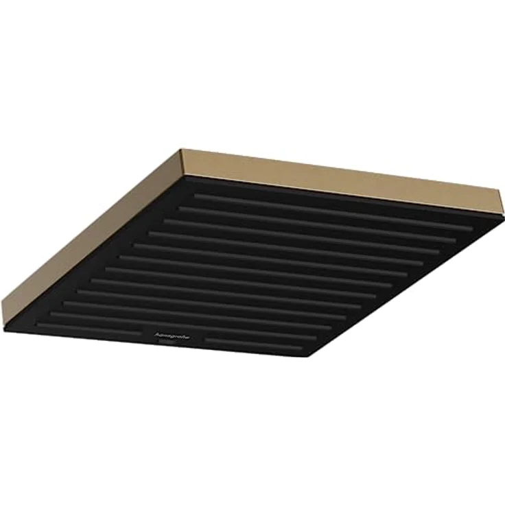 hansgrohe Pulsify E, wassersparende Kopfbrause (EcoSmart) mit 260mm Brausekopf, Duschkopf Regendusche in Brushed Bronze – Bild 1