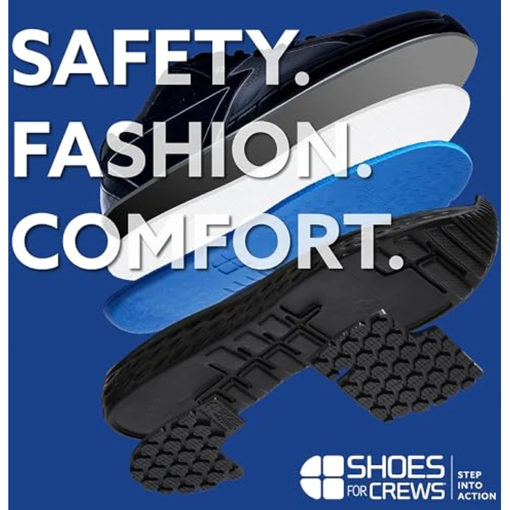 Shoes For Crews EVOLUTION II schwarz Arbeitsschuh, vegan, rutschhemmend, wasserabweisend – Bild 2