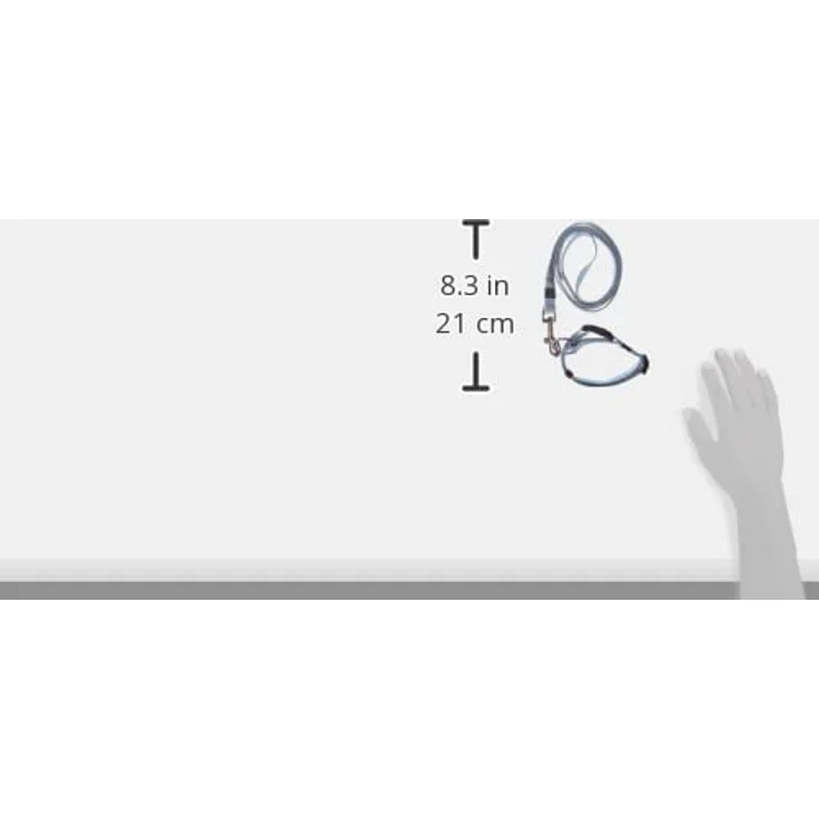 Karlie Art Sportiv Plus Welpenhalsband & Leine L: 20 - 40 cm B: 15 mm blau – Bild 4