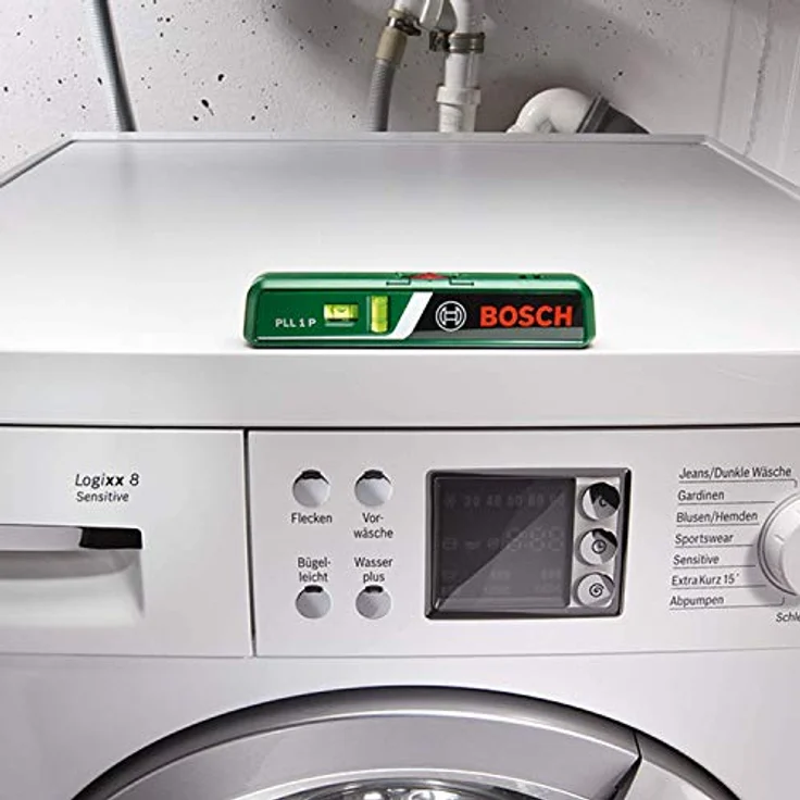 Bosch Laser-Wasserwaage PLL 1 P (Arbeitsbereich Linienlaser 5 m, Arbeitsbereich Punktlaser 20 m, im Karton) – Bild 5