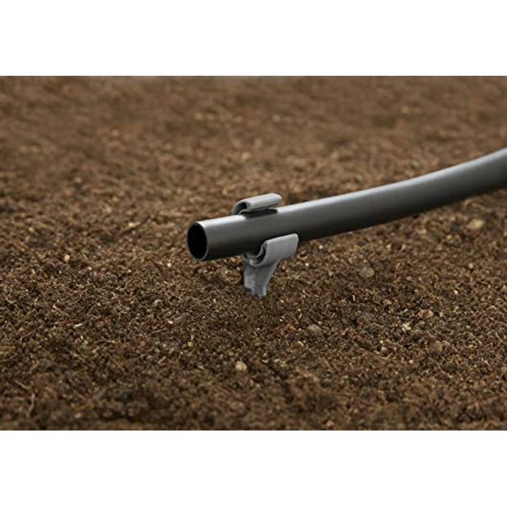 GARDENA Micro-Drip-System Rohrhalter: Leitungshalter mit 13 mm (1-2 Zoll), Führung und Befestigung des Verlegerohres und Tropfrohres in der Erde (1328-20) Bewässerungszubehör – Bild 6