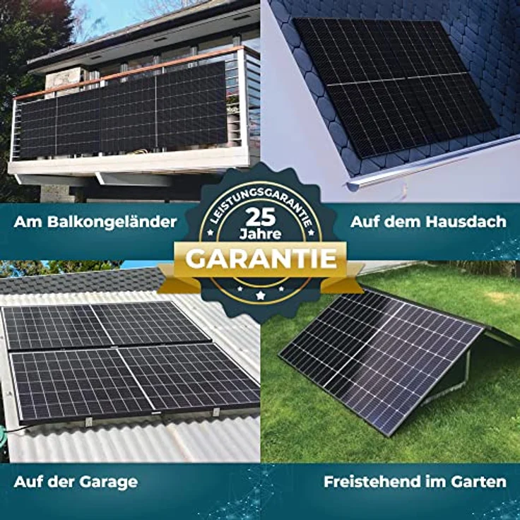 VESKA 920 W / 600 W Balkonkraftwerk Photovoltaik Solaranlage Steckerfertig WIFI Smart – Bild 4
