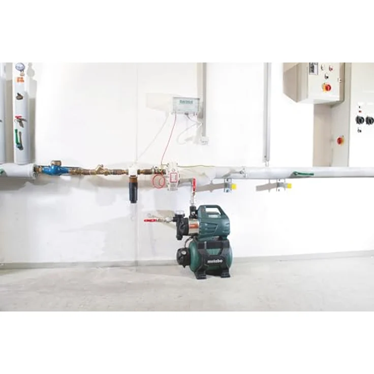 Metabo - HWWI 4500-25 Inox (600974000) Hauswasserwerk Karton Hauswasserwerk 4.500 l/h 8 m|48 m 4,8 bar – Bild 2