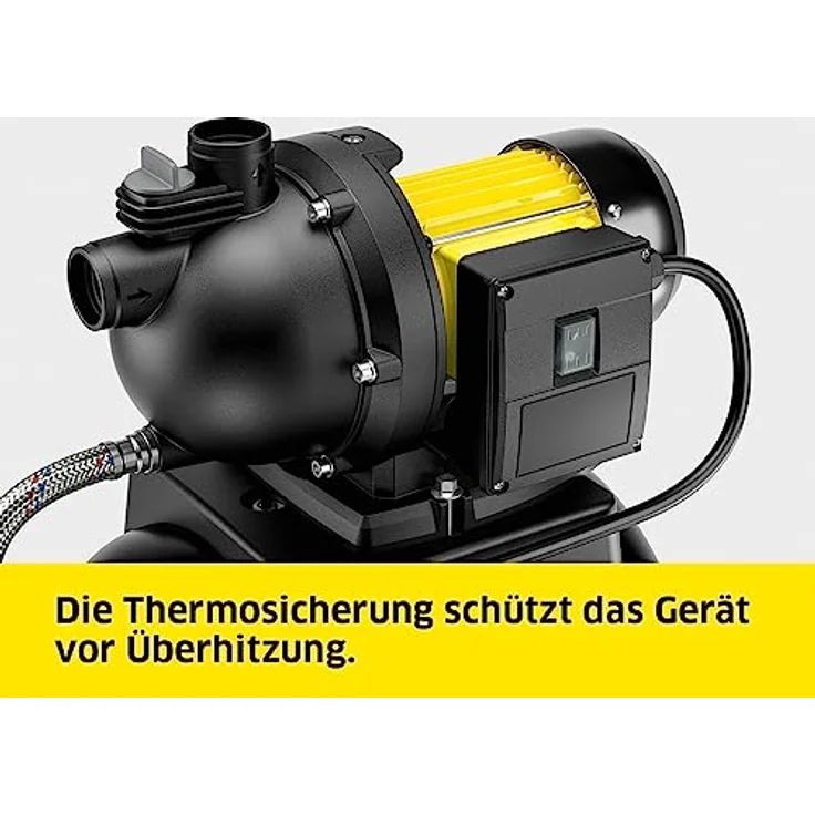 Kärcher BP 3.200 Home Hauswasserwerk, Fördermenge: 3.200 l/h, Förderhöhe: max. 36 m, Ansaughöhe: max. 8 m, Motorleistung: 600 Watt, Druck: max. 3,6 bar – Bild 5