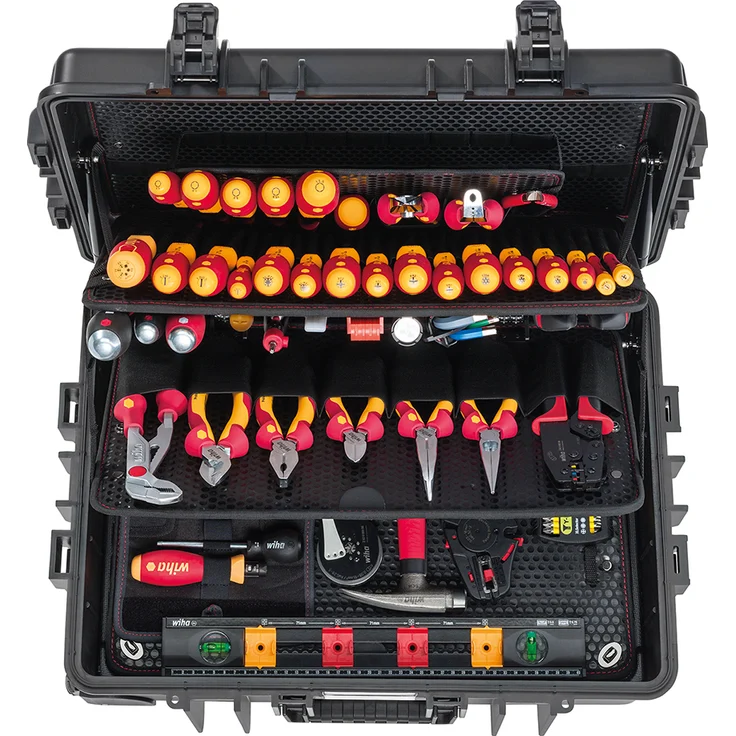 Wiha Werkzeug Set Elektriker Competence XXL II (42069), gemischt 115-tlg. in Koffer – Bild 11