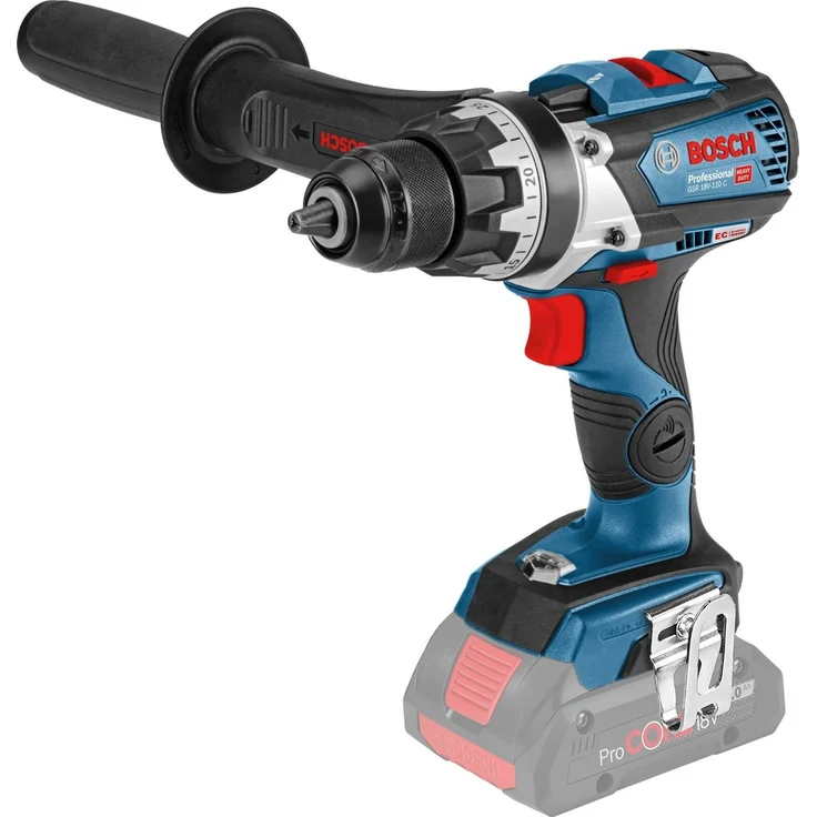 Bosch Professional GSR 18V-110 C Akku-Bohrschrauber 110 Nm 480 - 2100 U/min 18 V Li-Ion 1,5 - 13 mm 82|13 mm, Solo (ohne Akku, ohne Ladegerät, ohen Koffer) – Bild 1