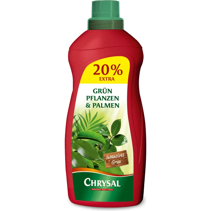 Chrysal Flüssigdünger für Grünpflanzen und Palmen - 1200 ml