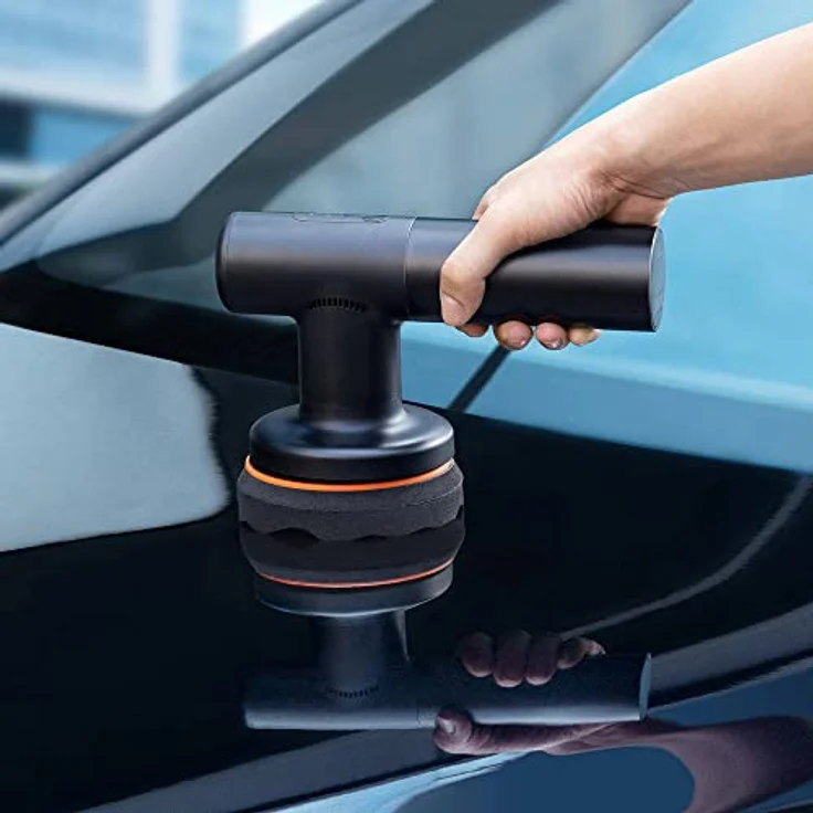 Baseus Elektropoliermaschine CRDLQ-B01, 30W Akku-Poller mit 4000mAh, schwarz – Bild 4