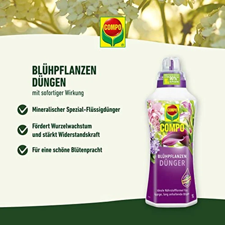 Compo Blühpflanzendünger 500 ml – Bild 3