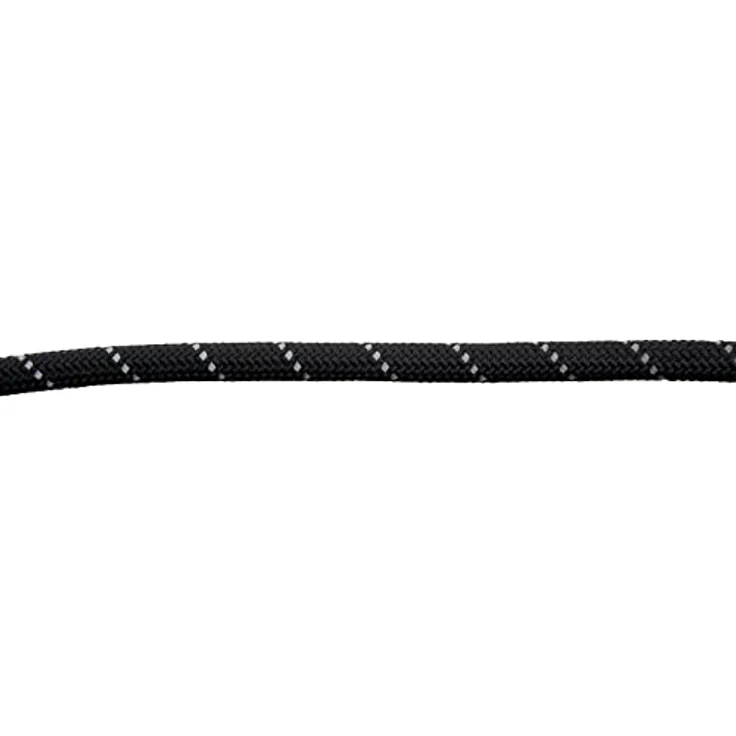 Non-stop dogwear Rock Leash Adjustable, 2,50 m Multiline Leine mit reflektierenden Fäden, schwarz, recyceltes Polyester – Bild 5