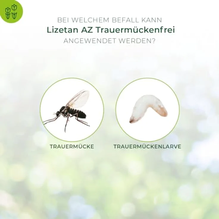 PROTECT GARDEN Lizetan AZ Trauermückenfrei, Gießmittel gegen Bodenschädlinge, 75 ml Konzentrat, geruchlos. – Bild 4