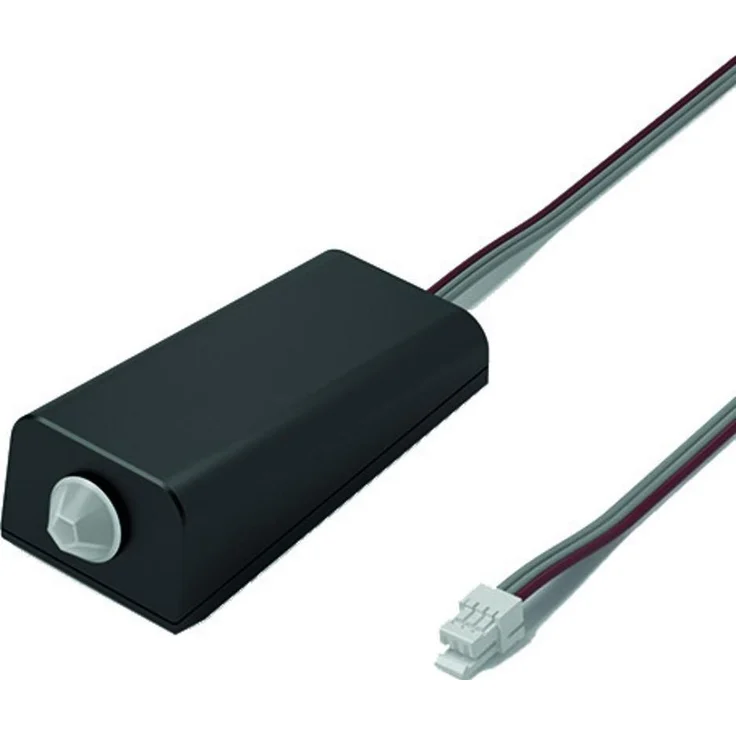 Halemeier MultiSwitch2 PIR, Anbau-Bewegungsmelder mit 120° Erfassungswinkel und 2m Reichweite, ideal für Innenräume