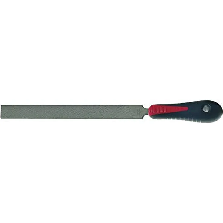 Peddinghaus MOB Werkstattfeile Flachstumpf 250mm H1, langlebiges Stahlblatt mit hohem Kohlenstoffgehalt, ergonomischer 2-K-Griff