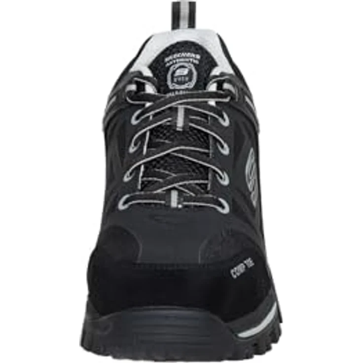 Skechers Gatlon Strigax H Arbeitsschuh, durchtrittsicher und mit Sicherheitszehenkappe, Schwarz/Grau, Größe 46 EU – Bild 3