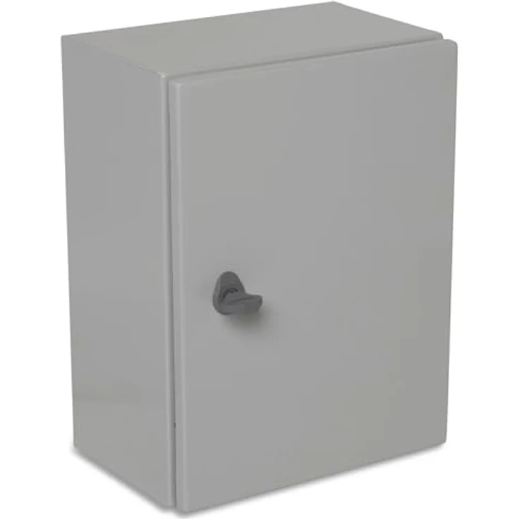 BOXEXPERT® Verteilerkasten Treva, wasserdicht IP66, 400x300x200mm aus Stahlblech, schlagfest IK10, für Außenbereich geeignet – Bild 3