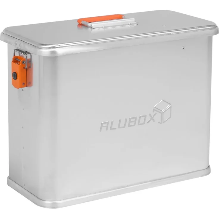 ALUBOX Werkzeugkoffer Motorradkoffer Outdoor Aluboxen (32 Liter) - Spritzwassergeschützt, staubdicht, 1,2 mm Aluminium, robust, korrosionsbeständig – Bild 1