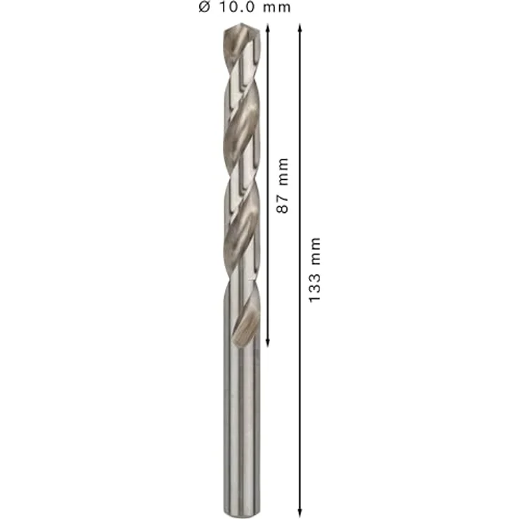 Bosch Professional Metallbohrer HSS-G geschliffen (5 Stück, Ø 10 mm) – Bild 3