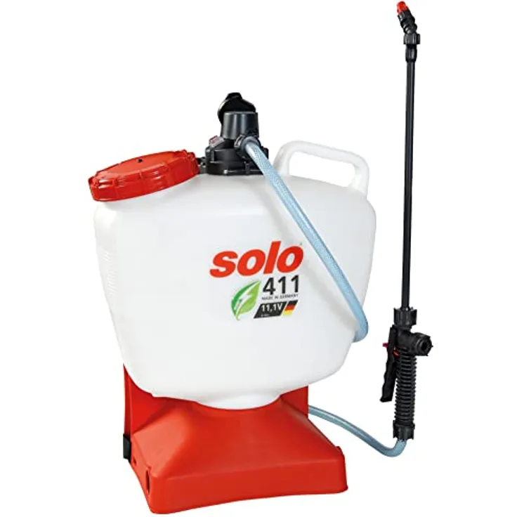 Solo Akku Rückenspritze 10 Liter, Weiß