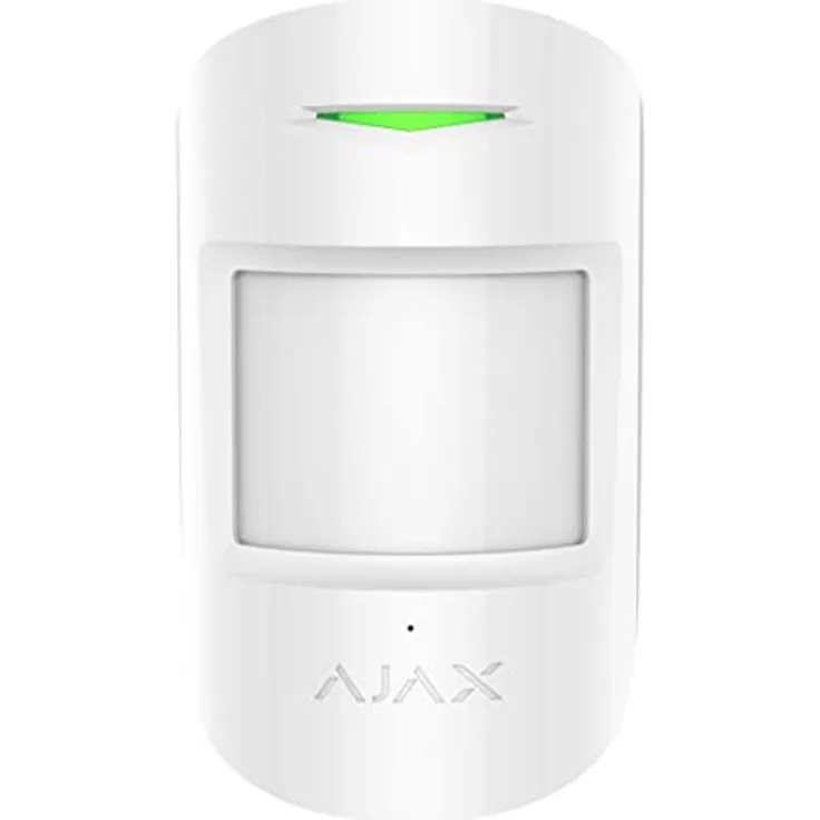 AJAX DETECTOR WRL MOTIONPROTECTWHITE 38193 - Drahtloser Bewegungsmelder mit 7 Jahren Batterielaufzeit und Haustierignorierung
