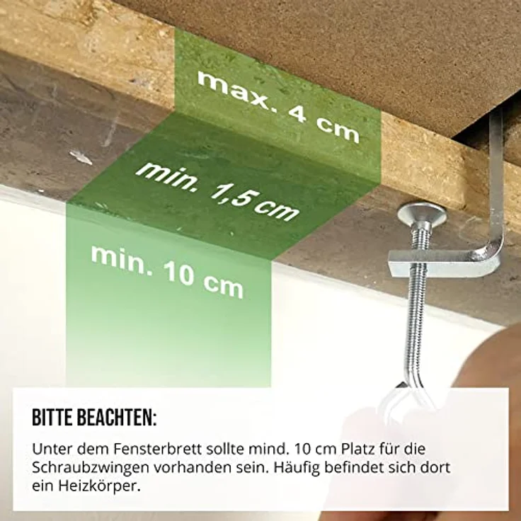 SCHLITZOHR Fensterliegeplatz Teddy | stabile Katzenliege für Fensterbank | Fensterbankliege für Katzen | 51 × 36 cm (Braun) – Bild 3