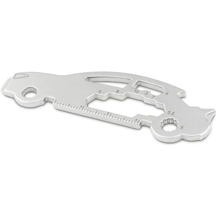ROMINOX Key Tool, Edelstahl Multitool für Schlüsselbund, 18 Funktionen inklusive Flaschenöffner, ideal als Geschenk für Führerscheinprüfung und Adventskalender – Bild 5