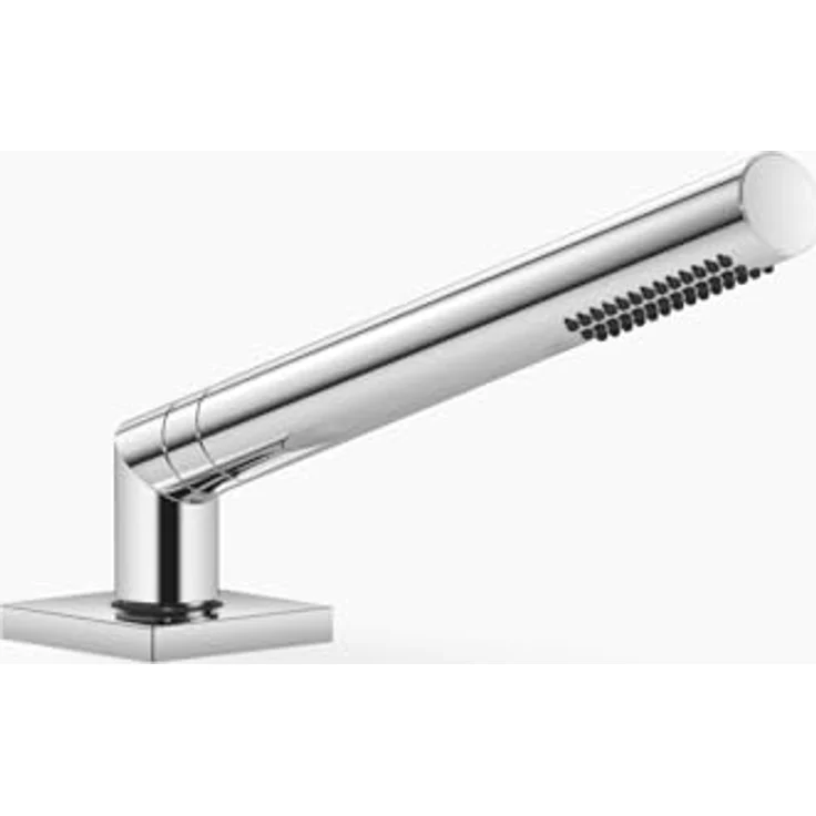 Dornbracht Duschsystem, Schlauchbrausegarnitur für Wannenrand- und Fliesenrandmontage, Antikalksystem, max. Durchfluss 6,8 l/min, 2250 mm Metall-Duschschlauch, Rückflussgesichert, 27702980 – Bild 1