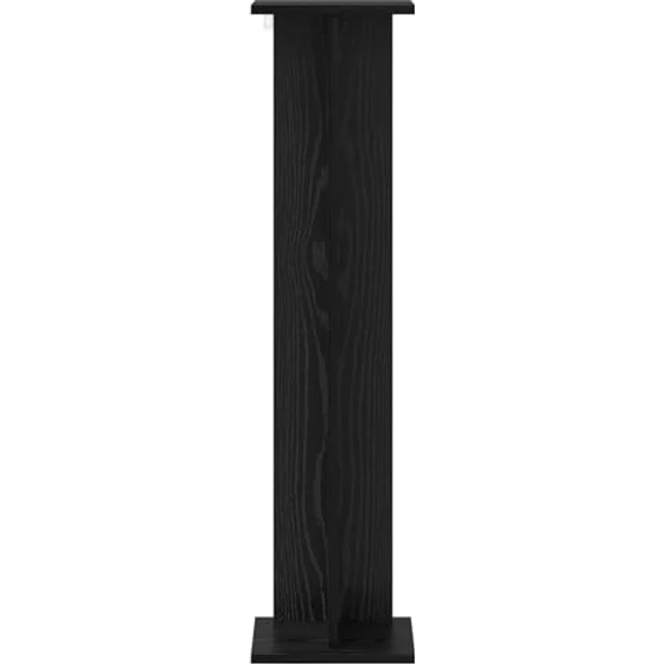 vidaXL Pflanzenständer Schwarz Eichen-Optik, Holzwerkstoff, 25 x 25,5 x 100,5 cm (1 St) – Bild 5