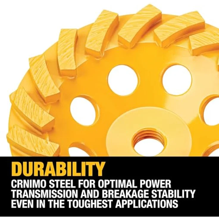 Dewalt dw4772t 4-Zoll XP Turbo Diamant-Schleiftopf – Bild 4