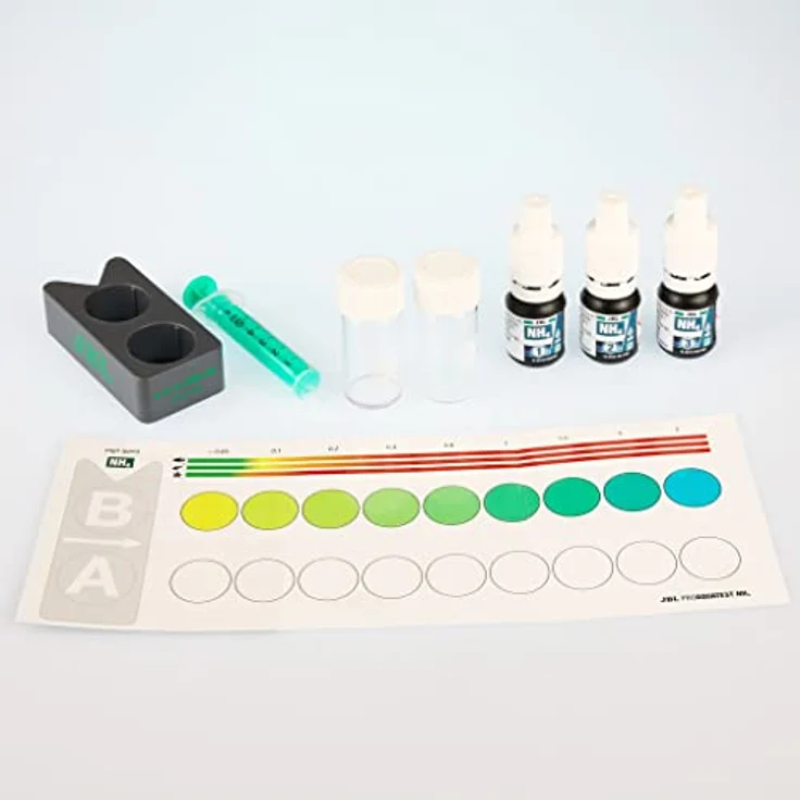 JBL Wassertest-Set, Für Süß-/Meerwasser-Aquarien und Teiche, ProAquaTest NH4 Ammonium – Bild 2