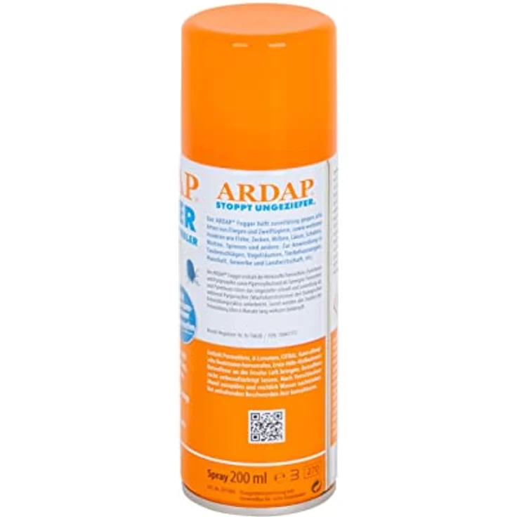 Ardap FOGGER Das ORIGINAL Ungeziefer Vernebler gegen Insekten / Flöhe, 2 x 200 ml – Bild 2
