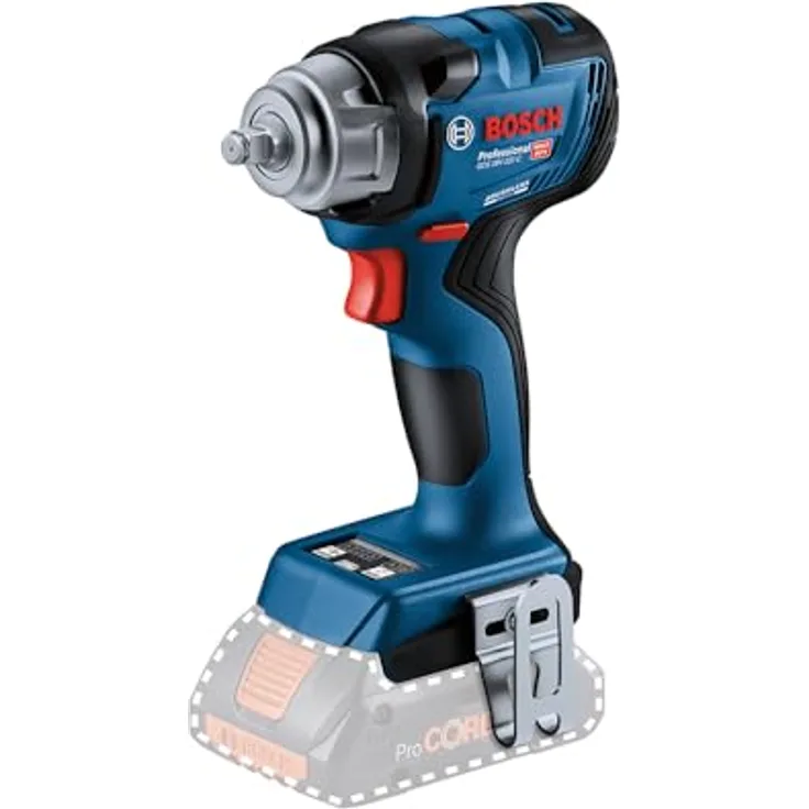 Bosch Professional 18V System Akku Drehschlagschrauber GDS 18V-320 C, 320 Nm Anziehmoment und 540 Nm Losbrechmoment