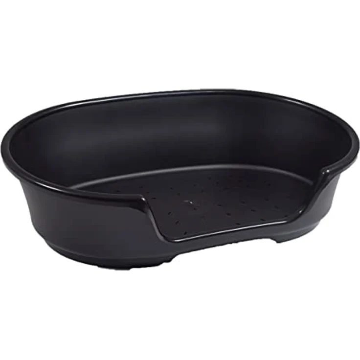 Kunststoff Bett "Cosy-Air" schwarz 90 cm – Bild 3