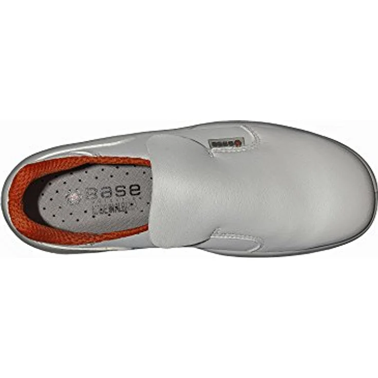 BASE B0507 Sicherheits-Slipper Cloro S2, wasserdicht und atmungsaktiv, Stahlkappe, weiß, Größe 44 – Bild 4