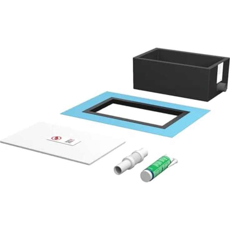 Bette Installationsbox Easy Connect, Zubehör für Badewanne und Duschfläche, 513x313x210 mm, Expandiertes Polypropylen (EPP)