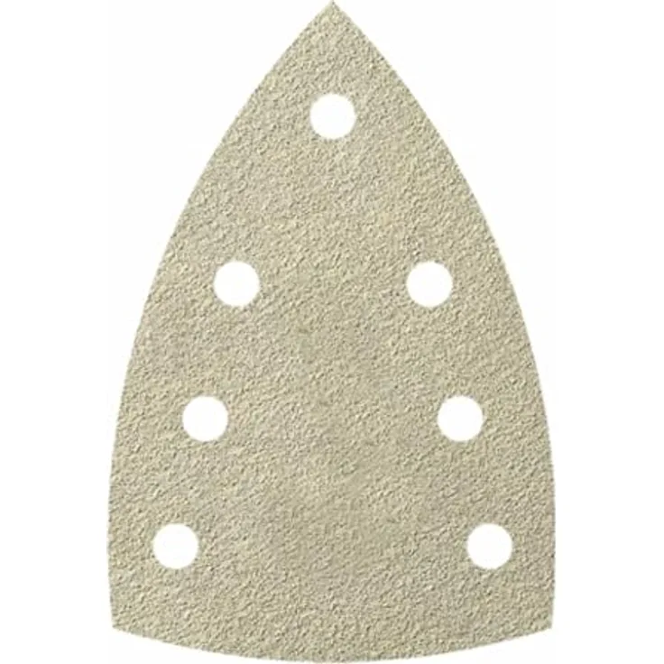 KLINGSPOR PS 33 BK Kletthaftende Schleifscheiben, 98 x 148 mm, Korn 180, Lochform GLS24, Korund, 100 Stück