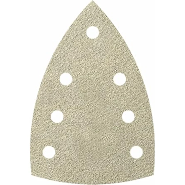 KLINGSPOR PS 33 BK Kletthaftende Schleifscheiben, 98 x 148 mm, Korn 180, Lochform GLS24, Korund, 100 Stück – Bild 1