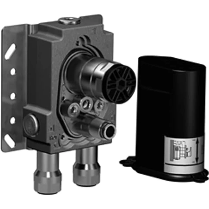 Dornbracht Kit Pre Up-EHM G1/2 up-prod 3502197090, Duschinstallation mit 2x Rücklaufsperre, bleifrei, G 1/2 Anschlüsse – Bild 1