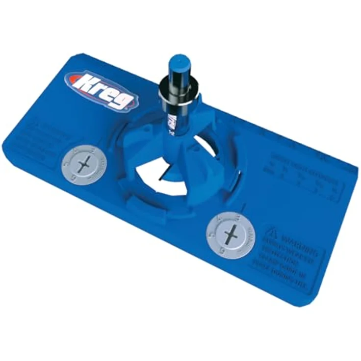 Kreg Concealed Hinge Jig Bohrschablone für Topfscharniere Ø 35 mm ( KHI-HINGE ) für Möbelbau und Schranktüren – Bild 2