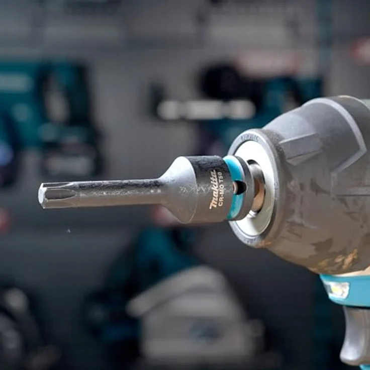 Makita Akku-Multifunktionswerkzeug Schraubbit T50 78 mm 1/2“, Impact Black, langlebiger Schraubbit – Bild 5