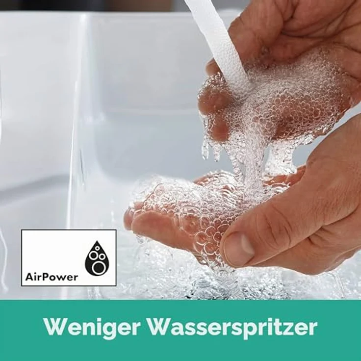 hansgrohe Vernis Shape Spültischarmatur, ComfortZone 100, 110 mm Ausladung, schwenkbarer Strahlformer, EcoSmart, geeignet für Durchlauferhitzer – Bild 4