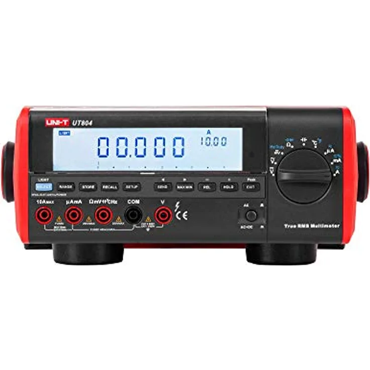 UNI-T Tischmultimeter UT804/MIE0097, AC/DC-Spannung, RS232/USB-Schnittstelle, 9999-Datenspeicher