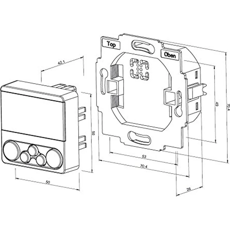 WIR elektronik Zeitschaltuhr Rollladen eUHR eU240, Smart Home-fähig mit automatischer Sommer-/Winterzeitumstellung und Rauchwarnmelder-Signalauswertung – Bild 4