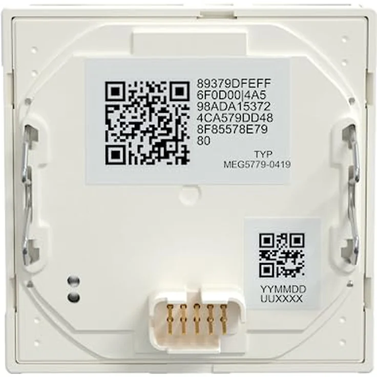 Schneider Electric Merten Smart Home Connected Raumtemperaturregler-Modul, Unterputz, System M, kompatibel mit Alexa und Google Home, Zigbee, polarweiss, Artikelnummer MEG5779-0419 – Bild 4