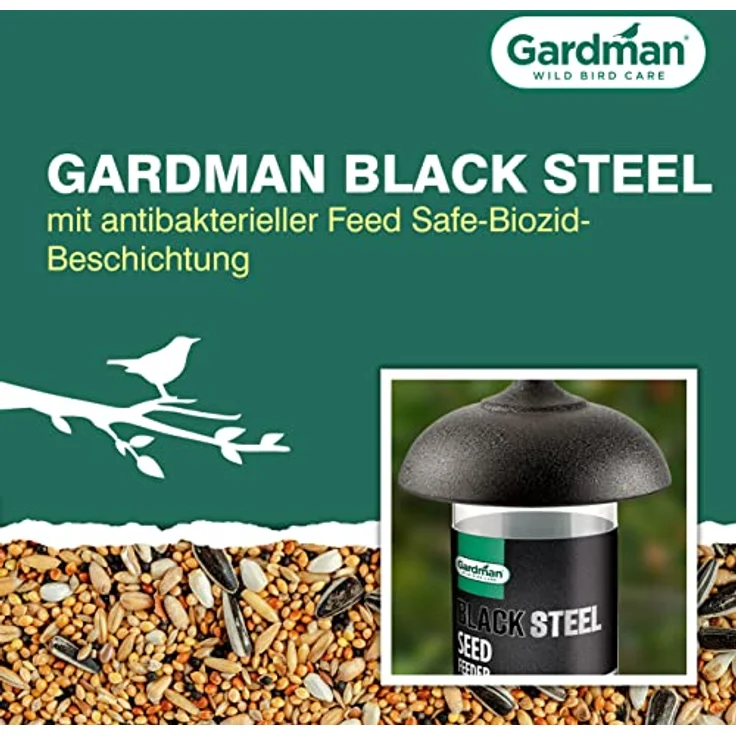 Gardman Futtersäule 19 cm A01172 für Samenmischungen – Bild 2