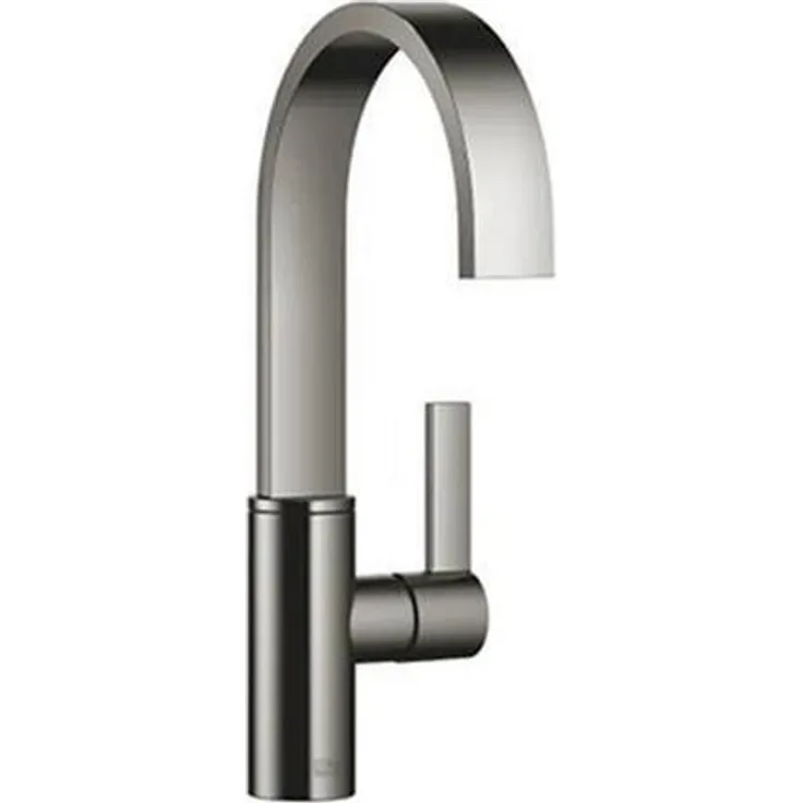 Dornbracht BAR TAP Einhebelmischer MEM, Küchenarmatur mit Hochdruckanschluss, Dark Chrome