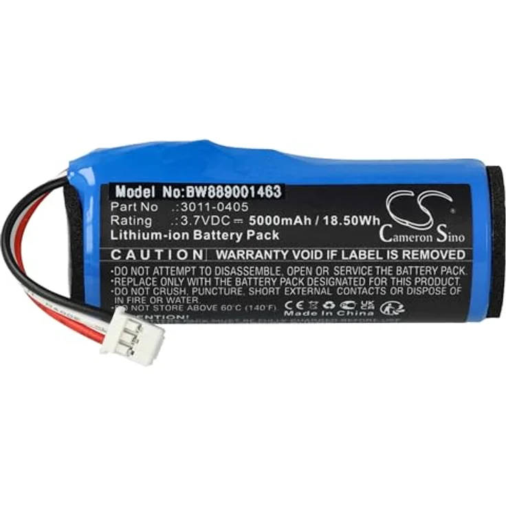 Vhbw Akku Ersatz für Minelab 3011-0405, 5000 mAh Li-Ion, 3,7 V für Metalldetektor – Bild 1
