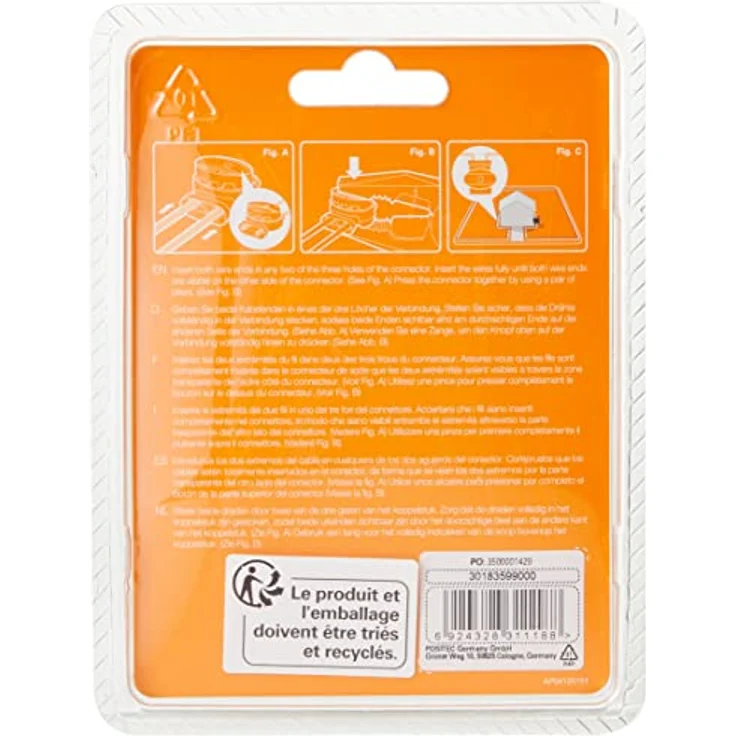 WORX WA0198 Kabelverbinder für Landroid Mähroboter – 5 Steckverbinder für Verlängerung des Begrenzungskabels – Bild 2