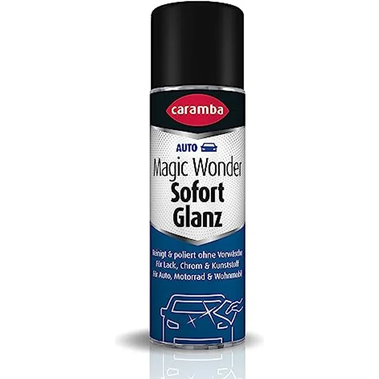 Caramba Magic Wonder Sofort Glanz, 250ml Cockpit-Reiniger für glatte Flächen, langanhaltender Schutz und staubabweisend
