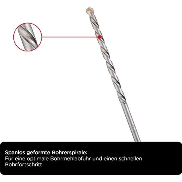 kwb Mauerdurchbruchbohrer Ø 18,0 mm 041818 (Länge 400 mm, hartmetallbestückt, nach ISO 5468) – Bild 4