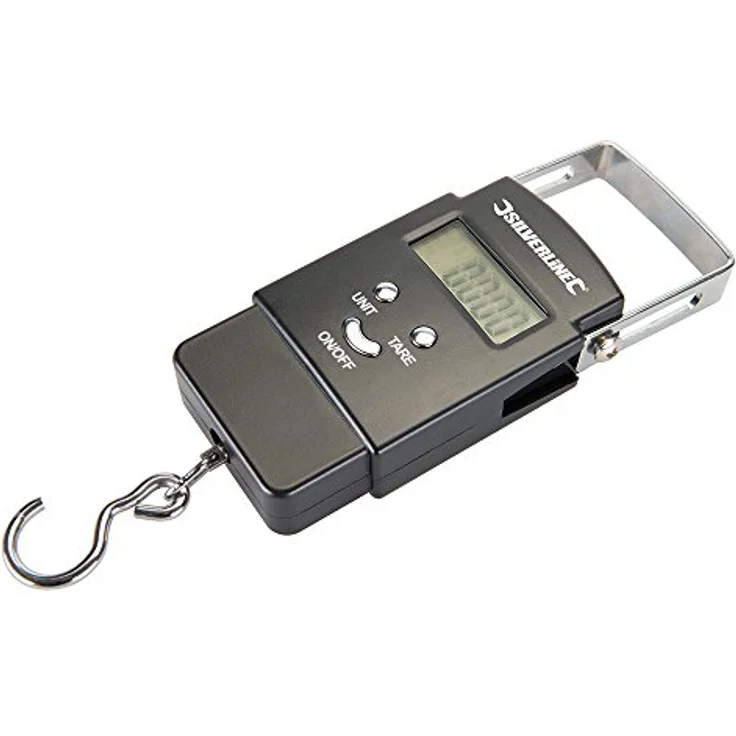 Silverline 243857 Digitale Taschenwaage 50 kg – Bild 1